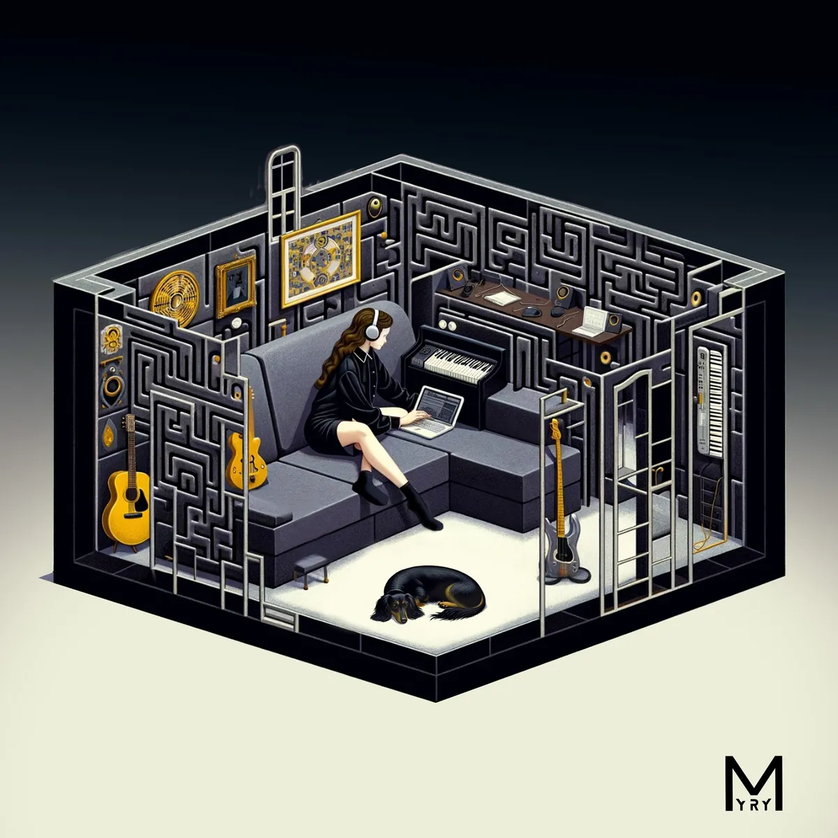 Cover art: Maze
